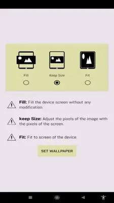 Wallpapers Helper android App screenshot 1